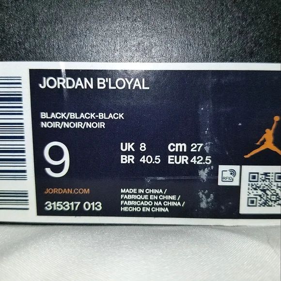 Jordan B'Loyal - Triple Black - Picture 7 of 7
